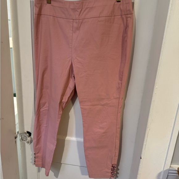 New York & Company Dusty Rose Ankle Pants - Picture 3 of 5